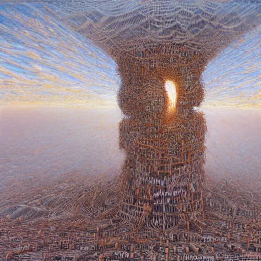 Image similar to Painting of Heaven, by Peter Gric