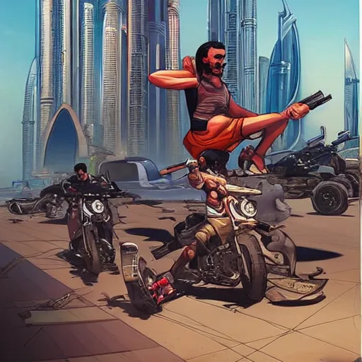 Image similar to gta : dubai by jesper ejsing