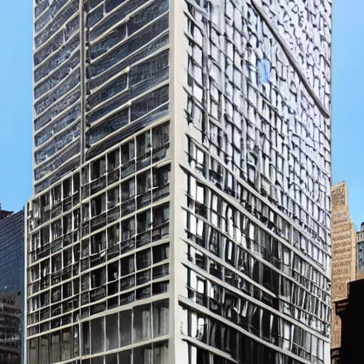 Image similar to the coolest building in new york, architecture