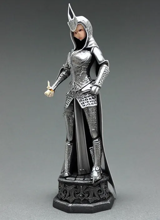 Image similar to 80mm, resin detailed model figure of Alchemy Imperial Princess knight gothic silver