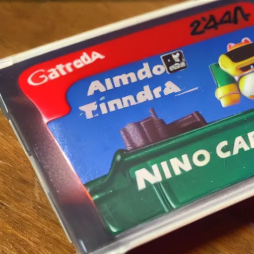 Image similar to a photo of a nintendo 64 game cartridge