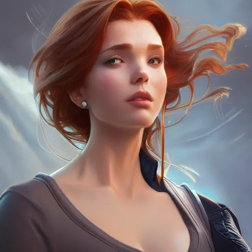 Image similar to ultra realistic illustration, kim possible, intricate, elegant, highly detailed, digital painting, artstation, concept art, smooth, sharp focus, illustration, art by artgerm and greg rutkowski and alphonse mucha