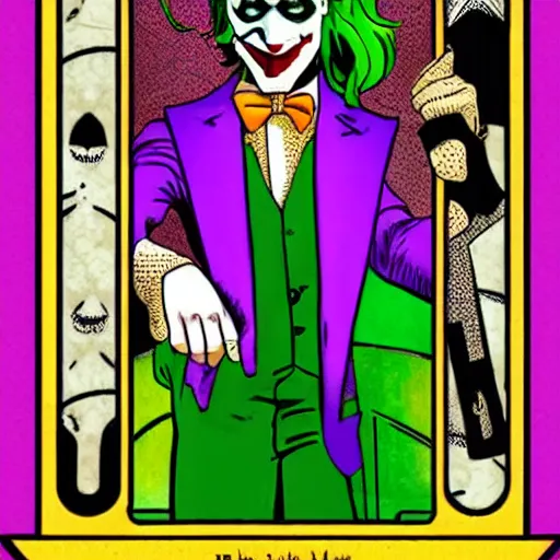 Image similar to The Joker Tarot Card