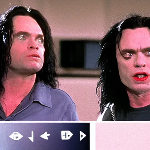 Prompt: screenshot from the room by tommy wiseau