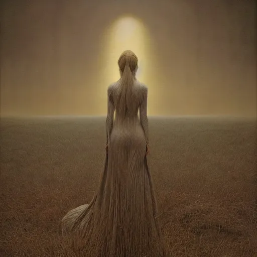 Image similar to Woman masterpiece, Taylor Swift, lines, by Edgar Maxence and Ross Tran, Zdzisław Beksiński, and Michael Whelan, distant, gustav dore, H.R. Giger, 8k, octane render