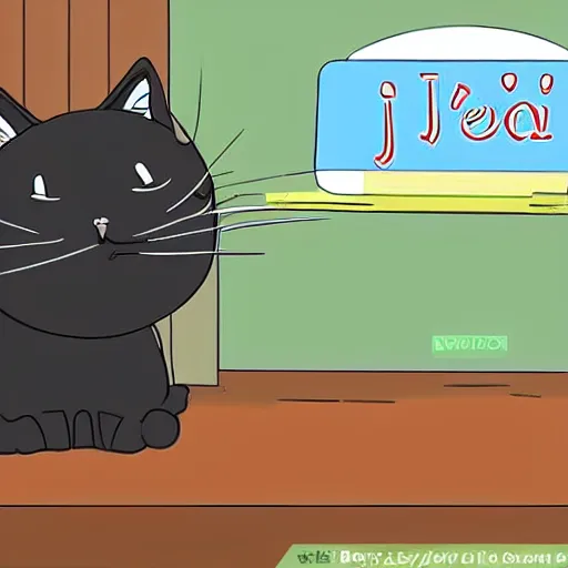 Image similar to wikihow, how to learn java with your cat, illustration