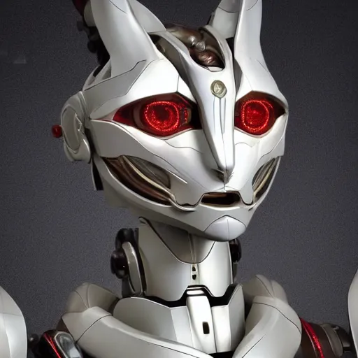 Image similar to stunning bust of a beautiful majestic anthropomorphic humanoid robot mecha female dragon, with smooth and streamlined armor, standing and posing elegantly, well detailed dragon head with epic LED eyes and a warm maw, sharp and dangerous sleek design, two arms, two legs, long tail, beautiful digital art, artstation, DeviantArt, FurAffinity, professional, depth of field, close-up, hd, octane render, sunset lighting