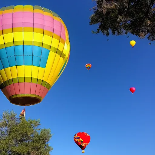 Prompt: the goddess of the balloon ascent