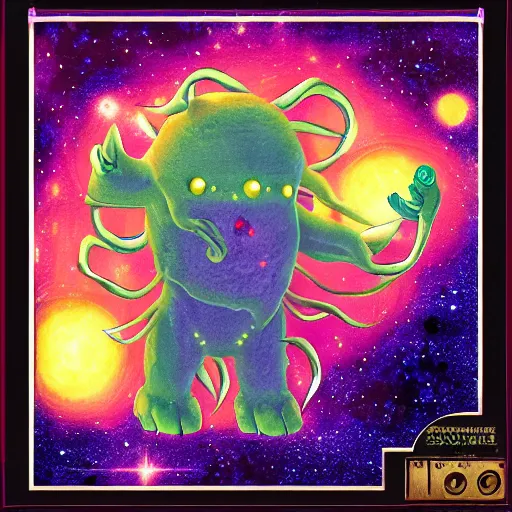 Image similar to Galactic-monster in space