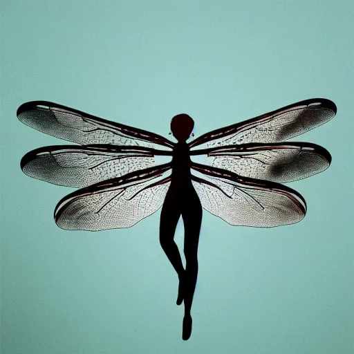 Image similar to studio portrait girl dragonfly wings