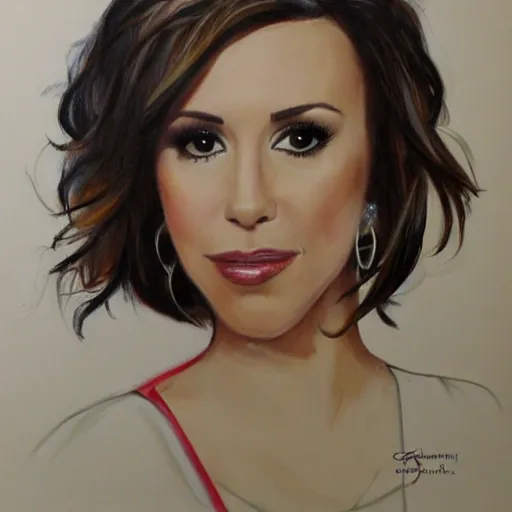 Image similar to a portret of Lacey Chabert, by Johanna, Martine