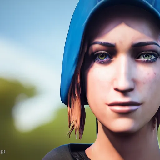 Image similar to photograph portrait of Chloe Price, intricate detail, sigma 85mm f/1.4, 4k, depth of field, high resolution, 4k, 8k, hd, full color