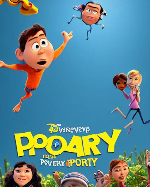 Prompt: pixar movie about poverty