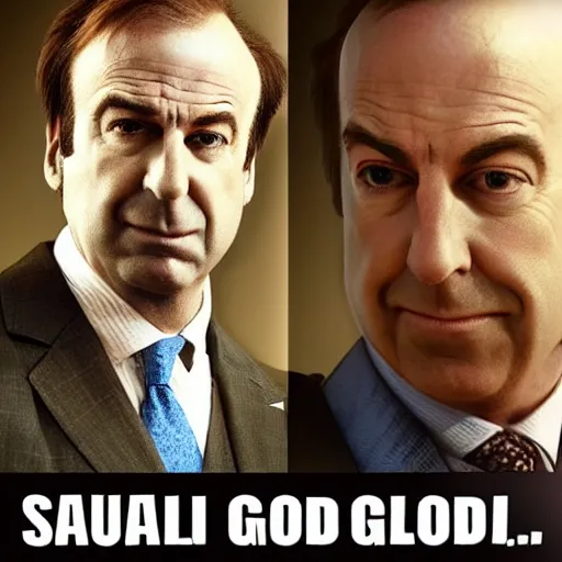 Prompt: “ saul goodman ”