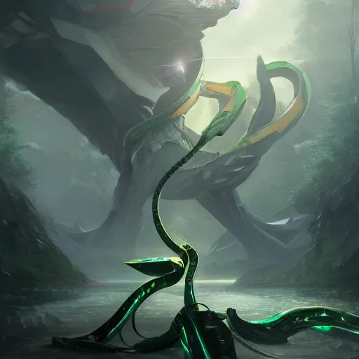 ArtStation - Rayquaza shiny