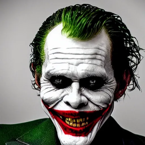 Image similar to Willem Dafoe as the joker