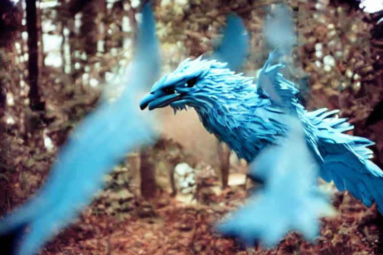 Prompt: a photo of articuno as a real creature in the real world, kodak ektachrome e 1 0 0 photography