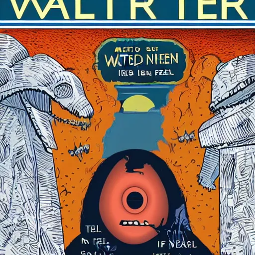 Image similar to book cover of Find Walter in hell