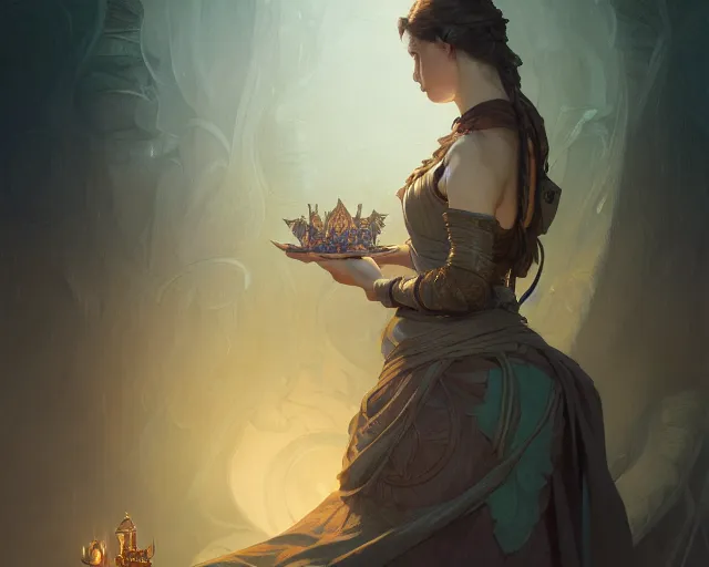 Prompt: photography of patricia polacco, deep focus, d & d, fantasy, intricate, elegant, highly detailed, digital painting, artstation, concept art, matte, sharp focus, illustration, hearthstone, art by artgerm and greg rutkowski and alphonse mucha