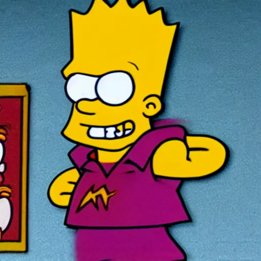 Prompt: An interview with the vampire Bart Simpson