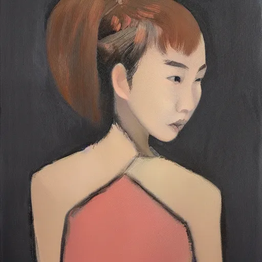 Image similar to portrait of a girl by tooth wu, intricate abstract