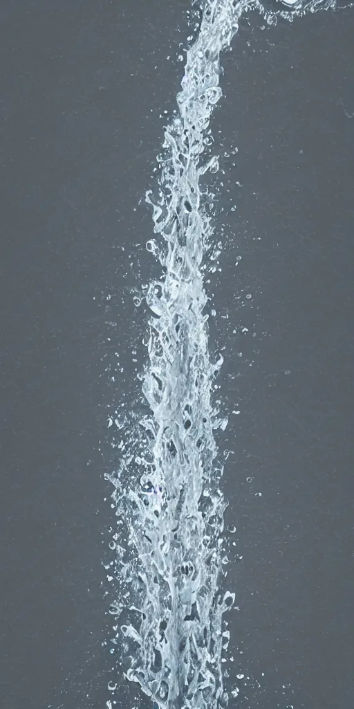 Image similar to water tornado, photorealistic, highly detailed, sharp focus