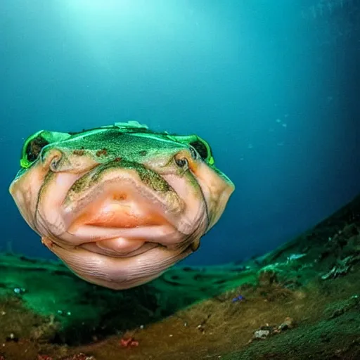 Image similar to incredibly detailed atlantic cod, wide angle shot, backlit, very realistic, underwater, beautiful photo, national geographical, underwater photography, gopro,