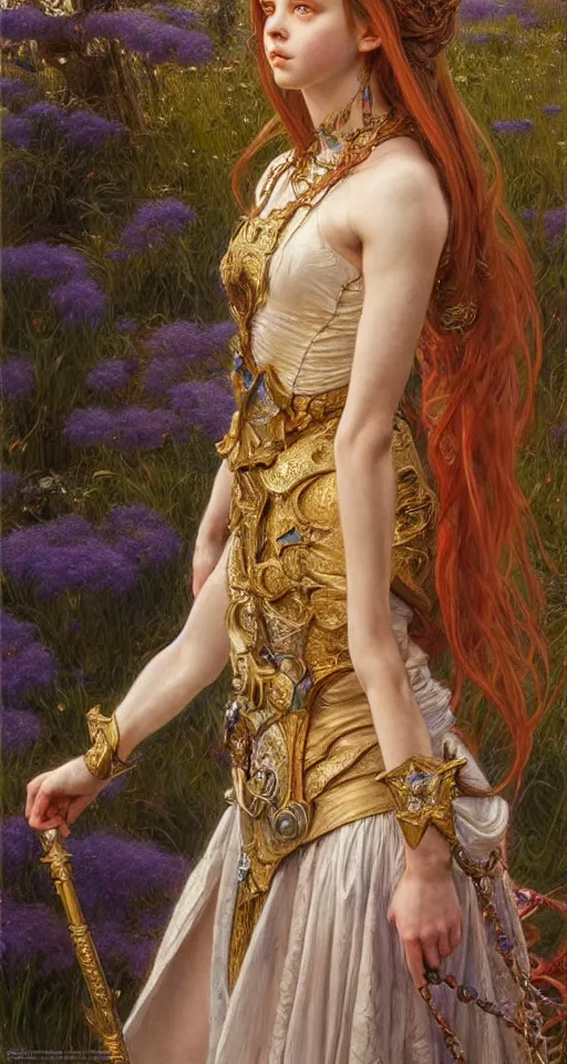 Image similar to highly detailed full body portrait of a enchanted wolf in the form of a beautiful young princess. d & d, art by donato giancola and ruan jia and carl larsson and magali villeneuve. trending on artstation, intricate details, energetic composition, golden ratio, concept art, illustration, elegant art