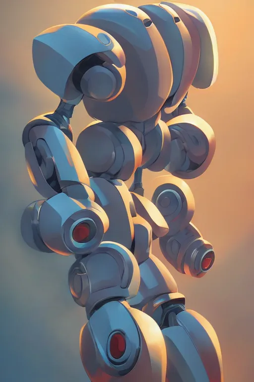 Image similar to metabots medabots medarotto medarot robot minimalist comics, behance hd by jesper ejsing, by rhads, makoto shinkai and lois van baarle, ilya kuvshinov, rossdraws global illumination ray tracing hdr radiating a glowing aura