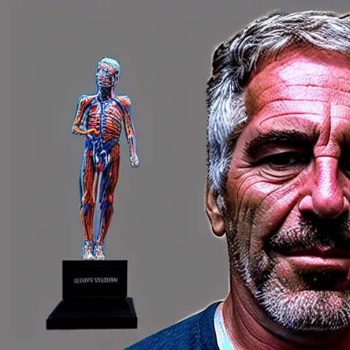 Image similar to Jeffry Epstein, 8k resolution, full HD, cinematic lighting, award winning, anatomically correct