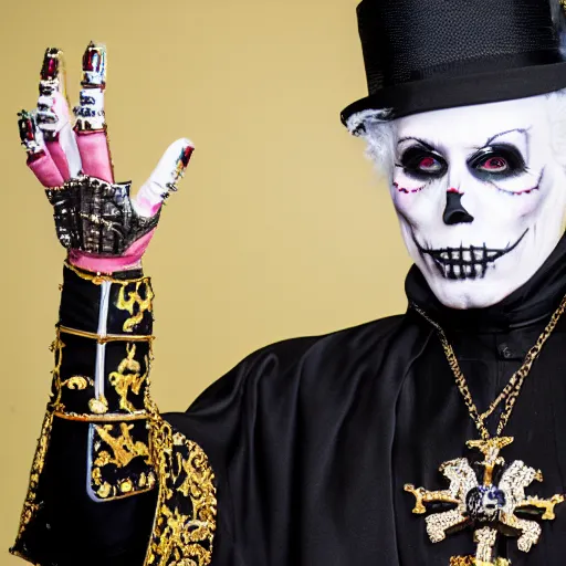 Prompt: 8 k photography from papa emeritus