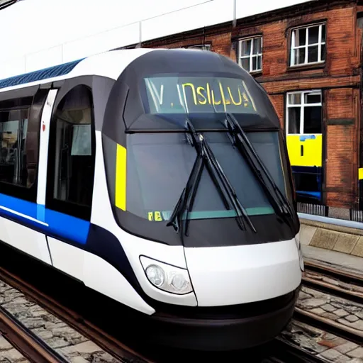 Image similar to tgv on the manchester tram network.