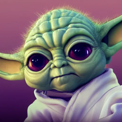 Image similar to walter white as baby yoda, award winning, trending on artstation, unreal engine