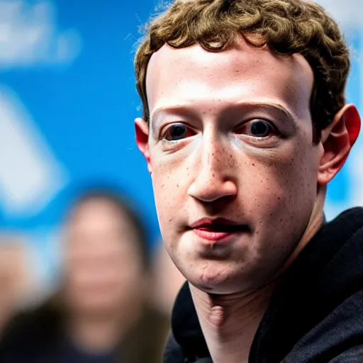 Prompt: Cyborg Mark Zuckerberg