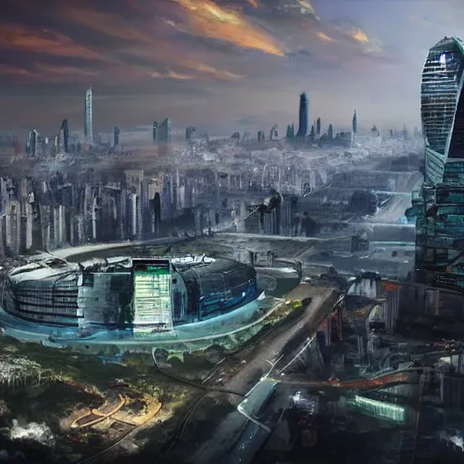 Prompt: sao paulo in the year 2 0 7 0, concept art, sci fi, cinematic