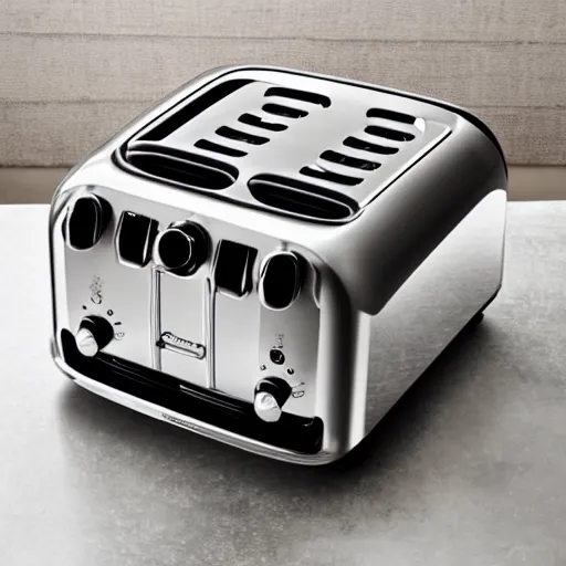 Image similar to a toaster inspired by mustang GT