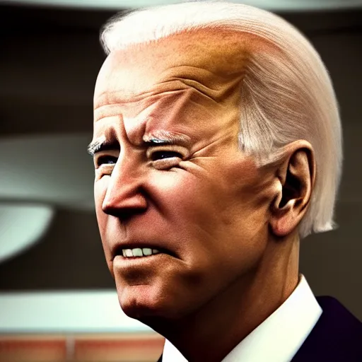 Prompt: joe biden at 20 years old, realistic artstyle, wide shot, dramatic lighting, octane render, hyperrealistic, high quality, highly detailed, HD, beautiful, cinematic, 8k, unreal engine, facial accuracy, anatomical accuracy, symmetrical