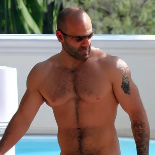 Prompt: rocco steele shirtless