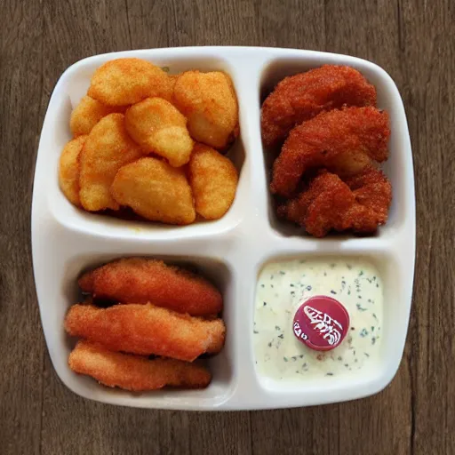 Image similar to fried food set meal