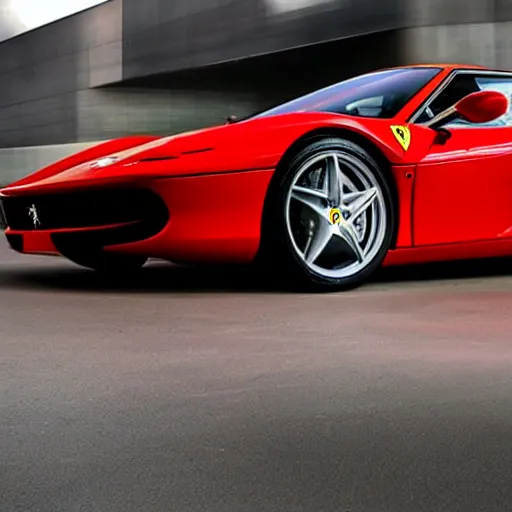 Image similar to a photo of a ferrari f 90, 8k