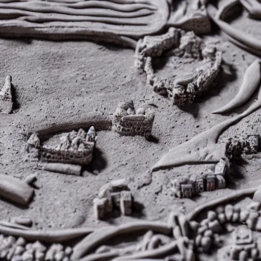 Prompt: clay city, clay art, high details, 8k, sharp