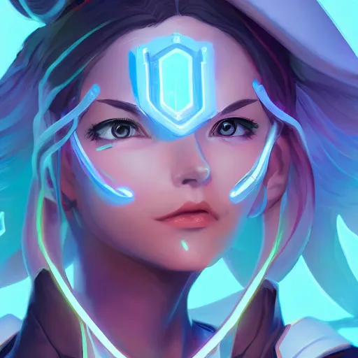 Prompt: mercy overwatch hero champions magic digital painting bioluminance alena aenami artworks in 4 k design by lois van baarle by sung choi by john kirby artgerm style pascal blanche and magali villeneuve healer