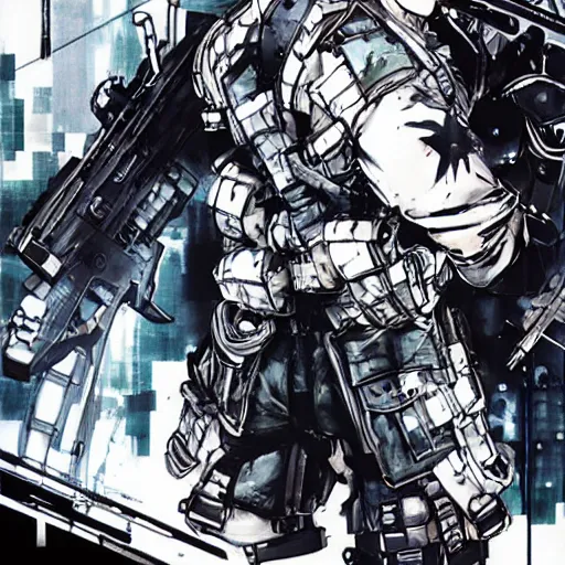 Image similar to jetstream sam by yoji shinkawa