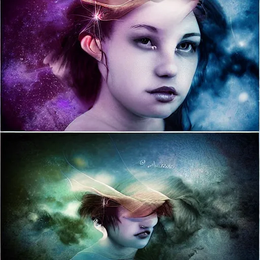 Prompt: dream, creative photo manipulation, photoshop, digital art