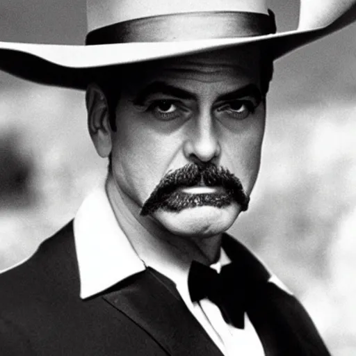 Prompt: george clooney as wyatt earp