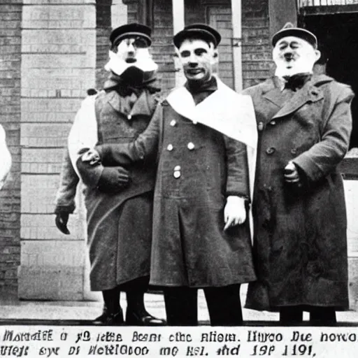 Image similar to Super Mario gets his citizenship at Ellis Island historic photograph from 1920