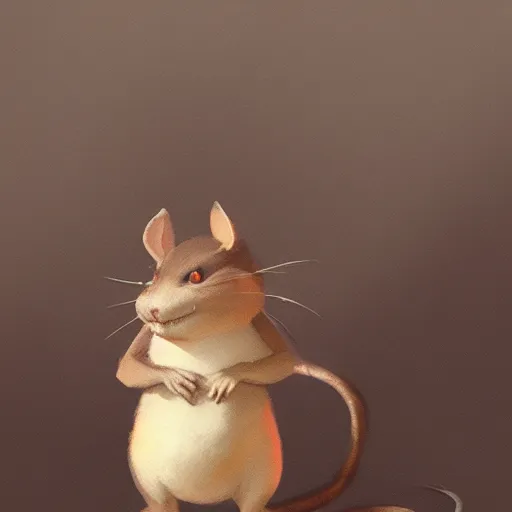 Image similar to Rattata ,Greg rutkowski, Trending artstation, cinematográfica, digital Art