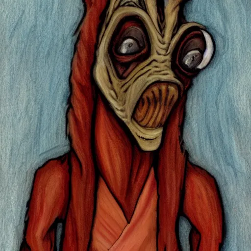 Prompt: Jar Jar Binks by Bell, Julie