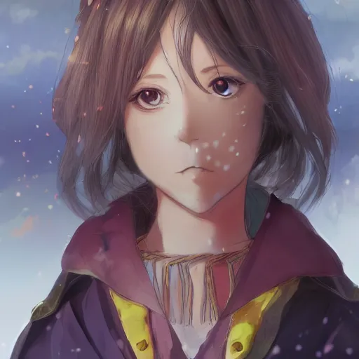 Image similar to portrait of child of albion, anime fantasy illustration by tomoyuki yamasaki, kyoto studio, madhouse, ufotable, trending on artstation