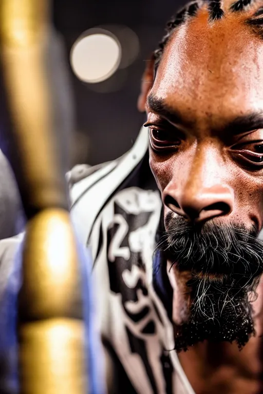 Image similar to snoop dogg join muay thai and be ufc fighter, high resolution, photorealistic, smooth, details, 4 k, aesthetic lighting, baroque object, sharp focus, hyperdetailed object, professional photography, pullitzer winning, 8 0 0 mm photo by : canon eos 5 d mark iv, by karah mew and adnan abidi and jodie bateman